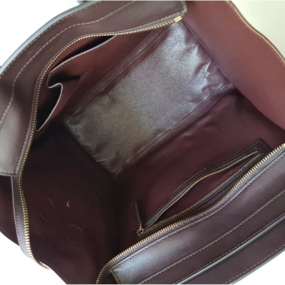 *SOLD* Céline Mini Luggage Tri-color Handbag - Picture 5 of 8